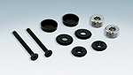 Kit for tubular aluminium handles 