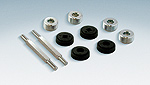 Kit for tubular aluminium handles 